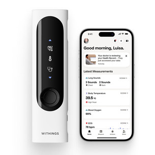 BeamO, белый/черный - Устройство для контроля показателей здоровья 4 в 1