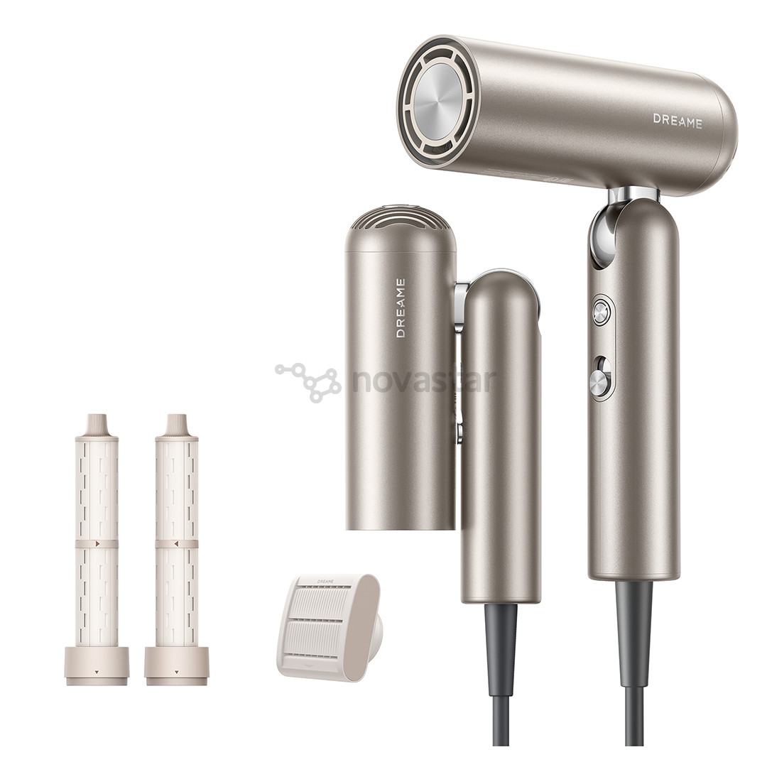 Dreame Pocket Pro, Titanium Gold, 1300 W, aukso spalvos - Plaukų džiovintuvas