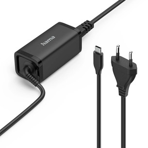 Hama Universal USB-C Notebook Power Supply, 45 W, juodas - Įkroviklis