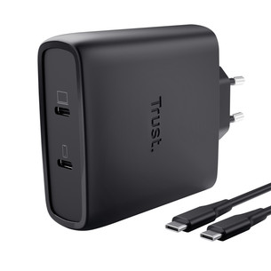 Trust Maxo, 100 W, USB-C, black - Charger 25527