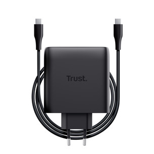 Trust Maxo, 100 W, USB-C, black - Charger