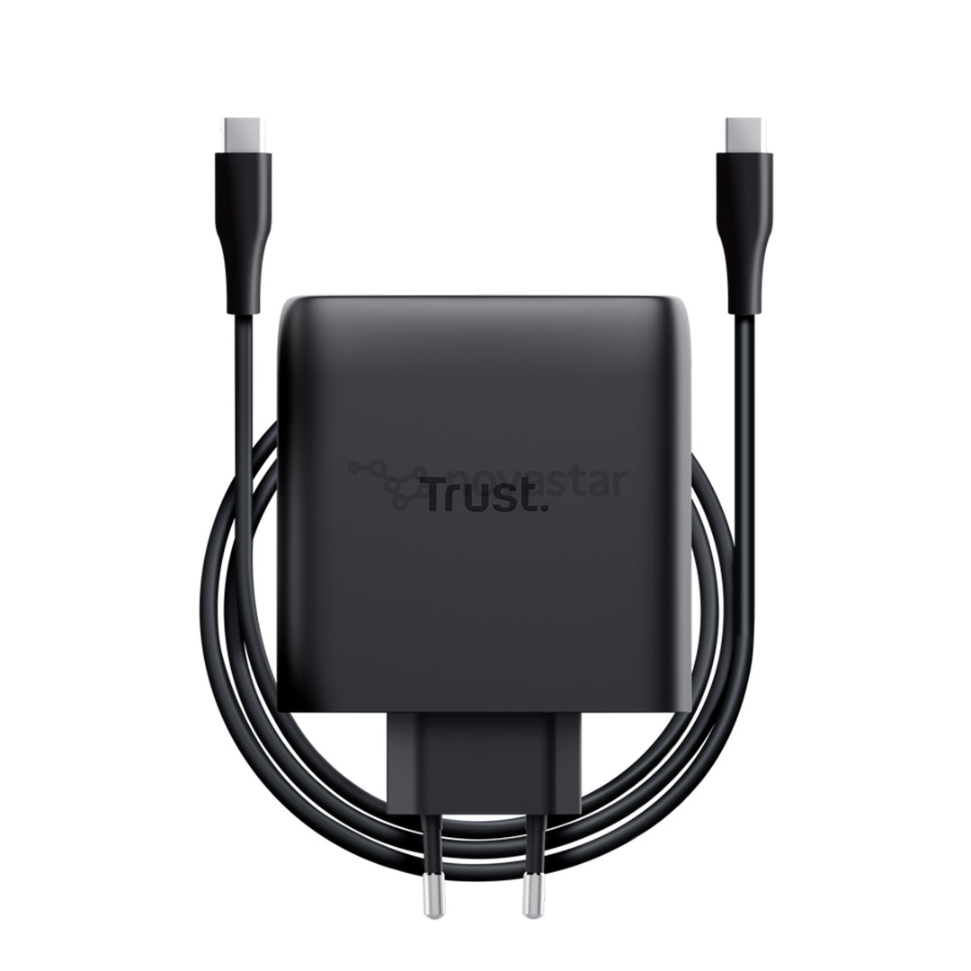 Trust Maxo, 100 W, USB-C, black - Charger