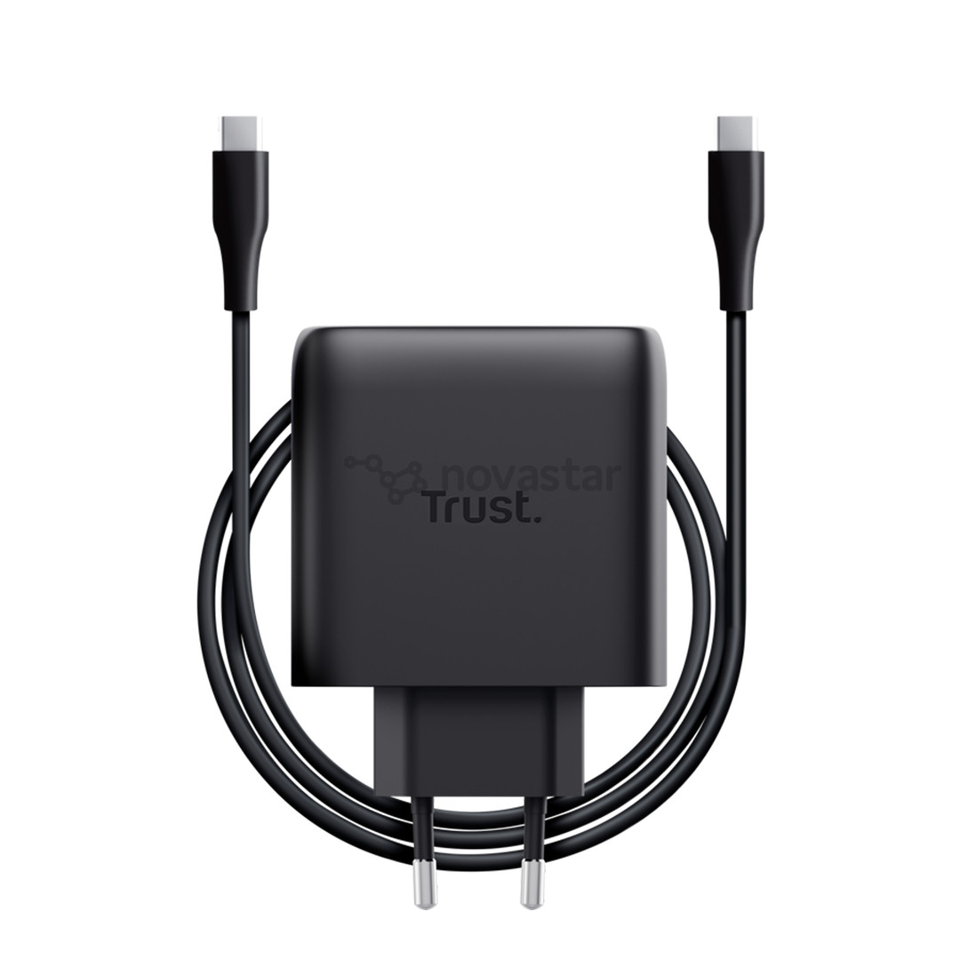 Trust Maxo, 65 W, USB-C, black - Charger