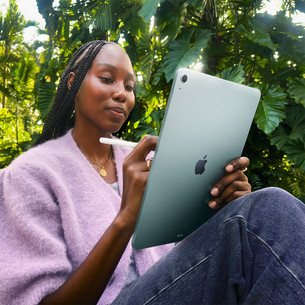 Apple iPad Air 13'' M4, 128 ГБ, Wi-Fi, голубой - Планшет