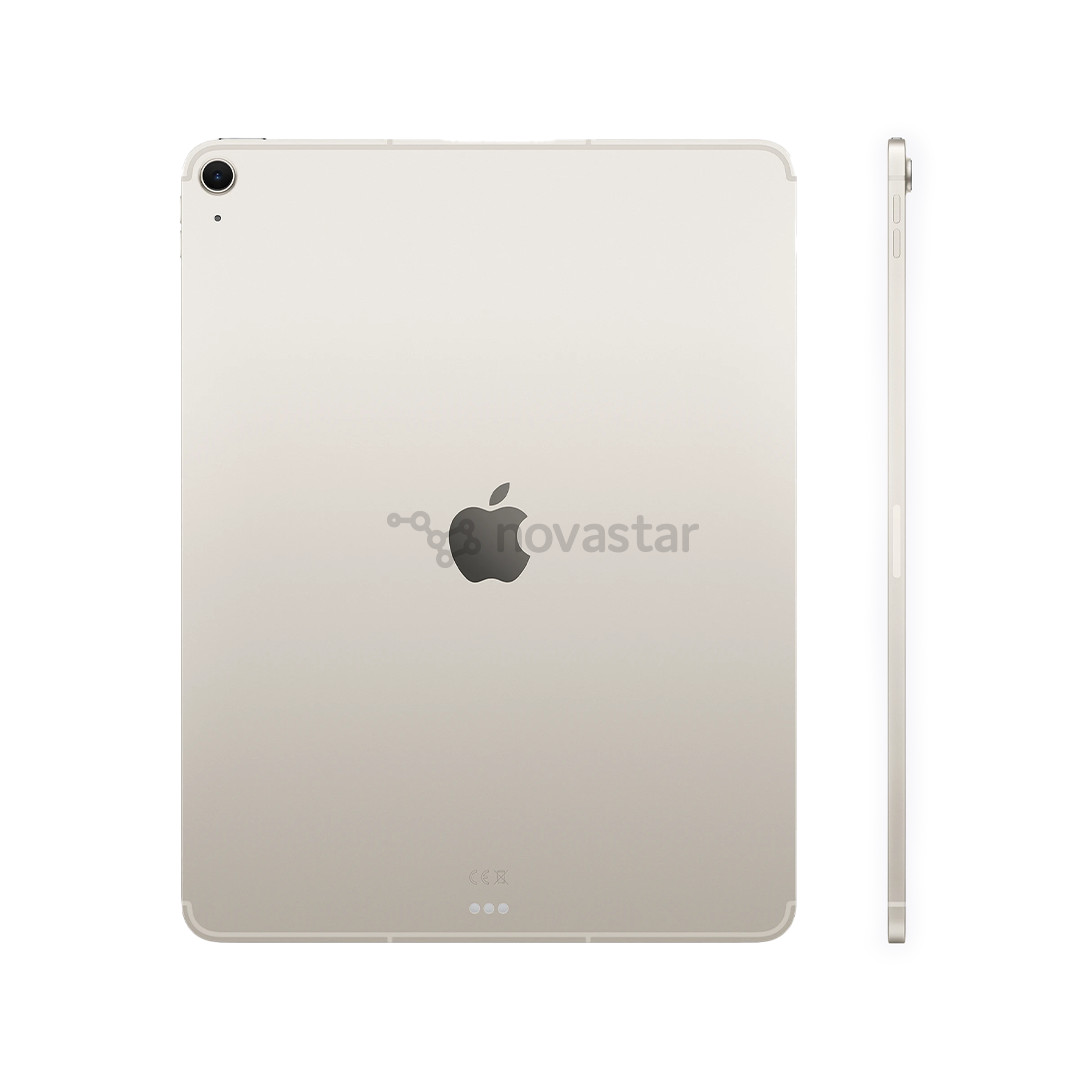 Apple iPad Air 13'' M4, 256 ГБ, Wi-Fi + Cellular, золотистый - Планшет