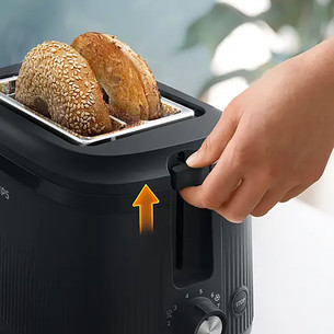 Philips 3000 Series, 830 W, black - Toaster