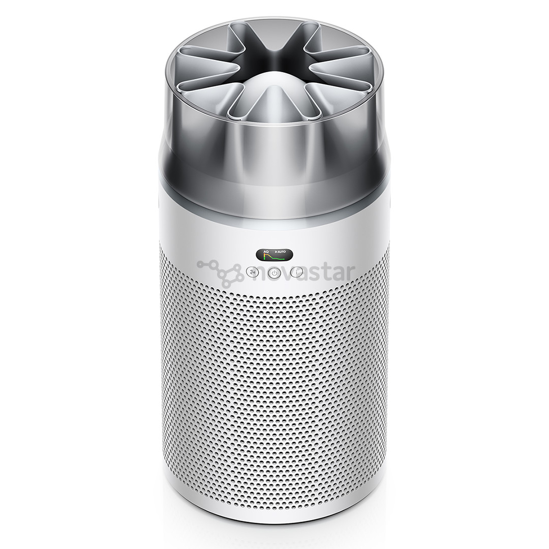 Dyson HushJet™ Purifier Compact HJ10, baltas/sidabro spalvos - Oro valytuvas
