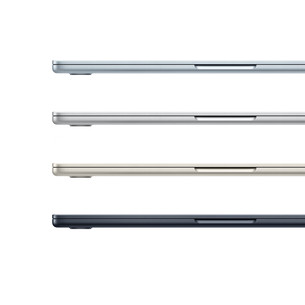 Apple MacBook Air 15 (2026), M5, 10C/10C, 16 ГБ, 1 ТБ, ENG, черный - Ноутбук