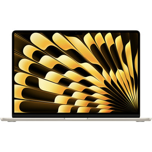 Apple MacBook Air 15 (2026), M5, 10C/10C, 16 GB, 1 TB, ENG, aukso spalvos - Nešiojamasis kompiuteris MDVE4ZE/A