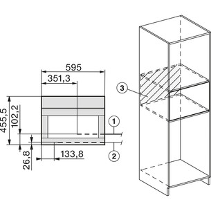 Miele, beige - Built-in espresso machine