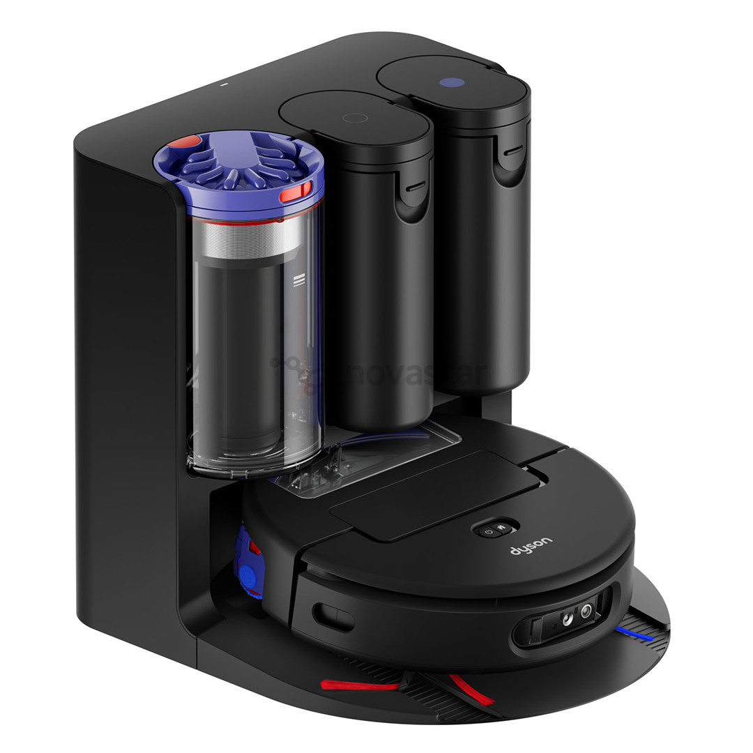 Dyson Spot+Scrub™ Ai, Wet & Dry, juodas - Dulkių siurblys robotas