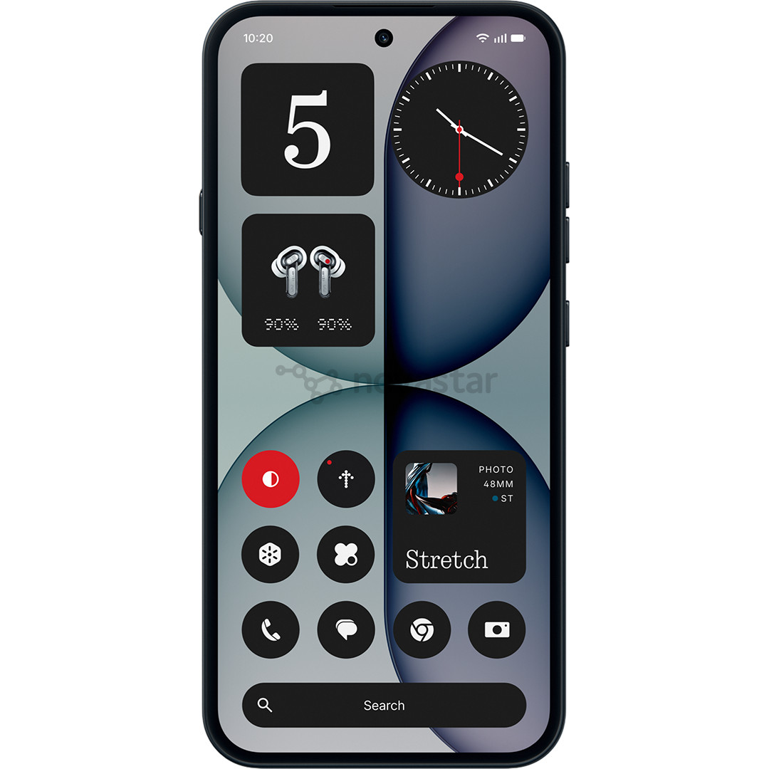 Nothing Phone (4a), 8 GB, 128 GB, juodas - Išmanusis telefonas