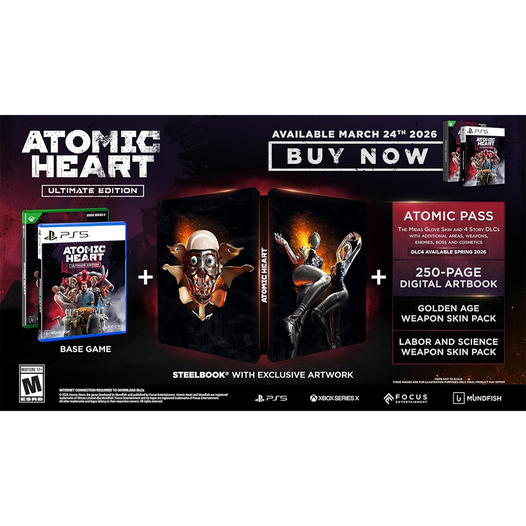 Atomic Heart: Ultimate Edition, PlayStation 5 - Žaidimas