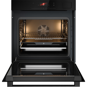 Asko, 71 l, juoda - Įmontuojama garinė orkaitė