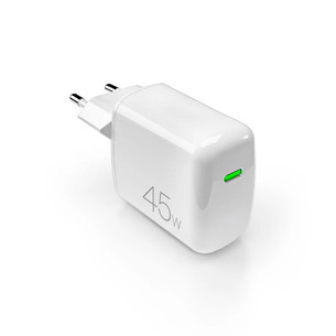 Puro Wall Charger Mini Pro 45 Вт, USB-C, белый - Зарядное устройство PUFCMTCUSBC45WGWHI
