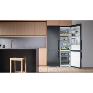 Asko Series 5, NoFrost, 409 L, aukštis 203 cm, juodas - Šaldytuvas