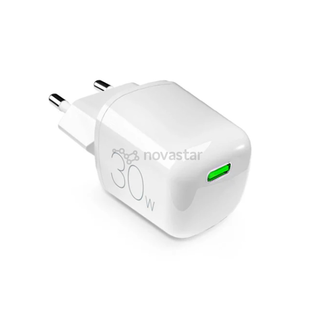 Puro MiniPro Wall Charger, GaN, 30 W, USB-C, white - Charger