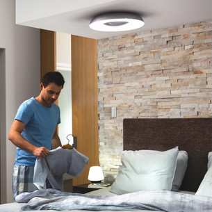 Philips Hue Still Ceiling Lamp + Hue Dimmer Switch, алюминий - Умный светильник