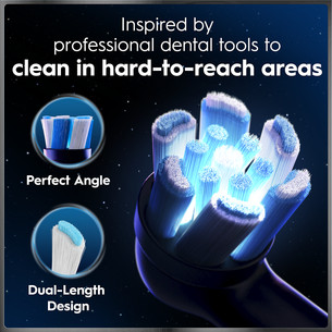 Braun Oral-B iO 10, Gold Edition, juodas/aukso spalvos - Elektrinis dantų šepetėlis