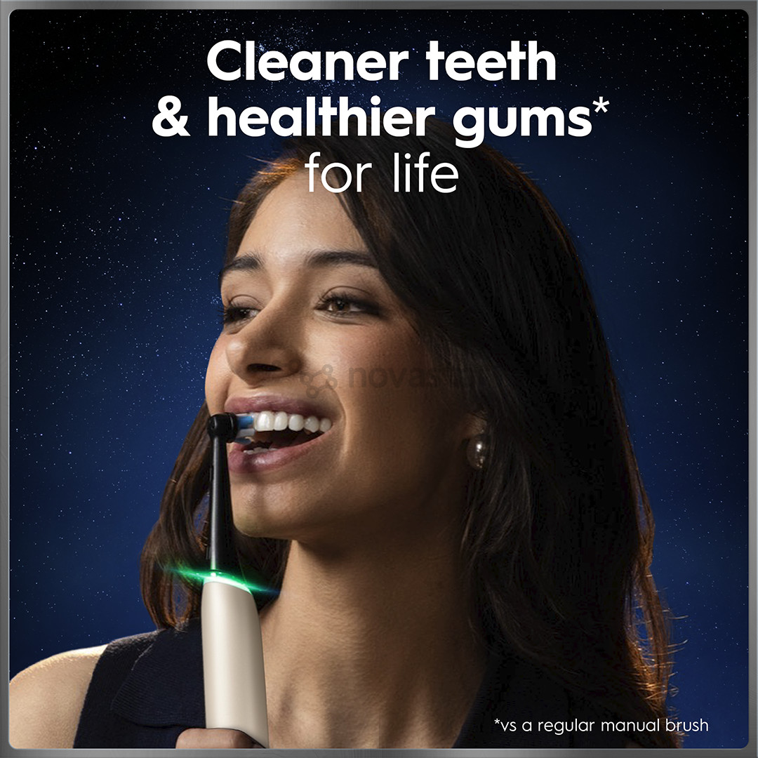 Braun Oral-B iO 10, Gold Edition, juodas/aukso spalvos - Elektrinis dantų šepetėlis