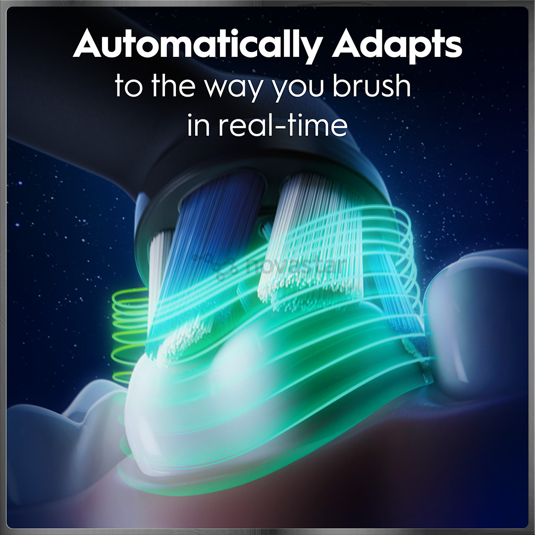 Braun Oral-B iO 10, Gold Edition, juodas/aukso spalvos - Elektrinis dantų šepetėlis