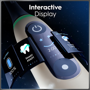 Braun Oral-B iO 10, Gold Edition, juodas/aukso spalvos - Elektrinis dantų šepetėlis