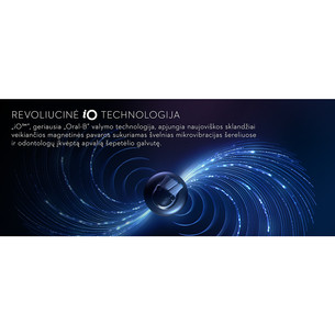 Braun Oral-B iO 10, Gold Edition, juodas/aukso spalvos - Elektrinis dantų šepetėlis