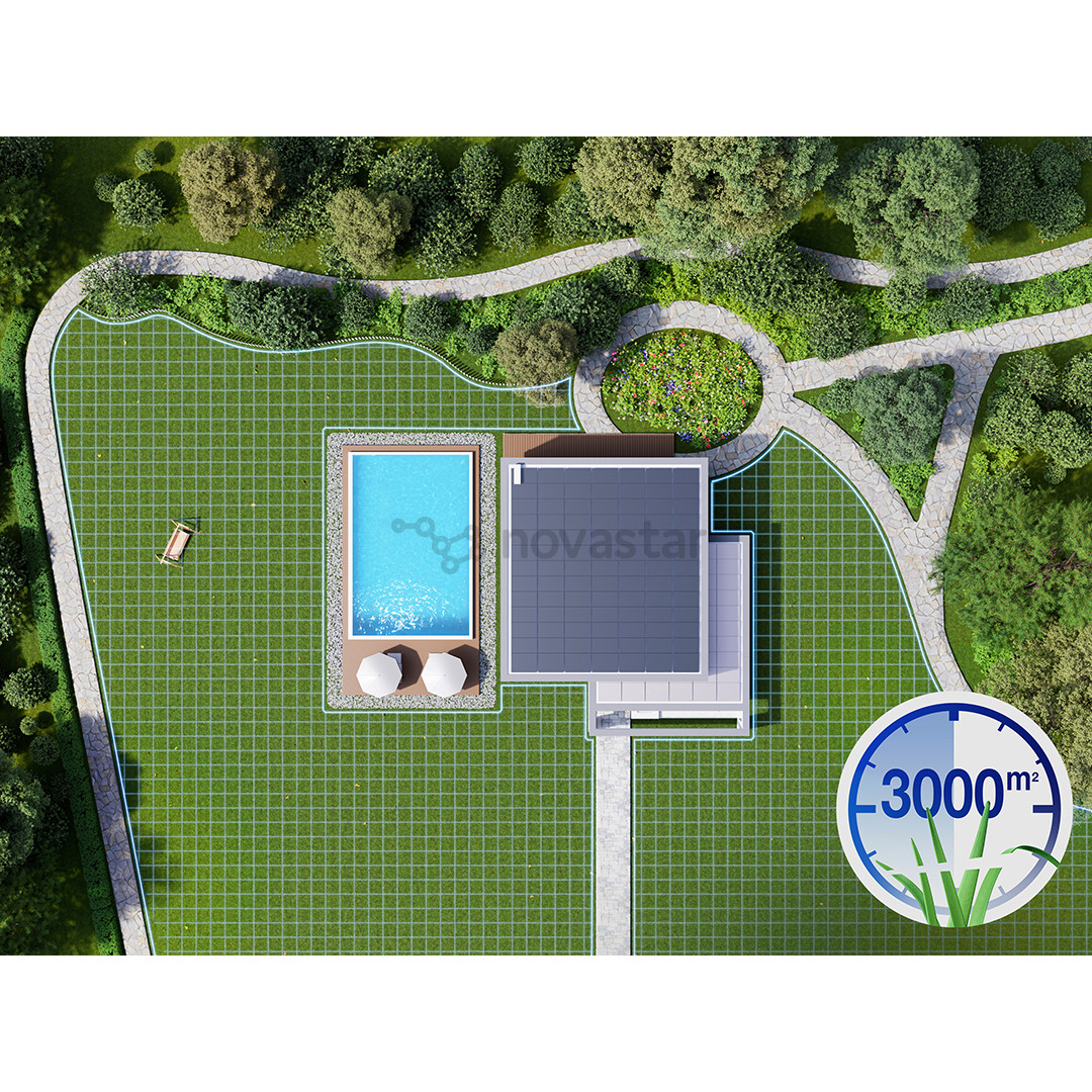 Ecovacs Goat A3000 Lidar Pro, белый/черный - Робот-газонокосилка без ограничительного кабеля