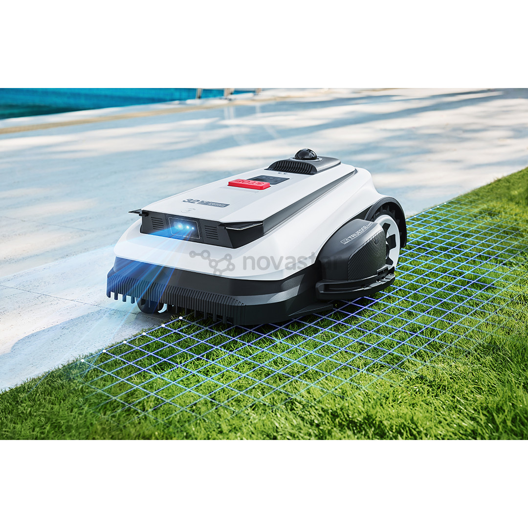 Ecovacs Goat A3000 Lidar Pro, белый/черный - Робот-газонокосилка без ограничительного кабеля