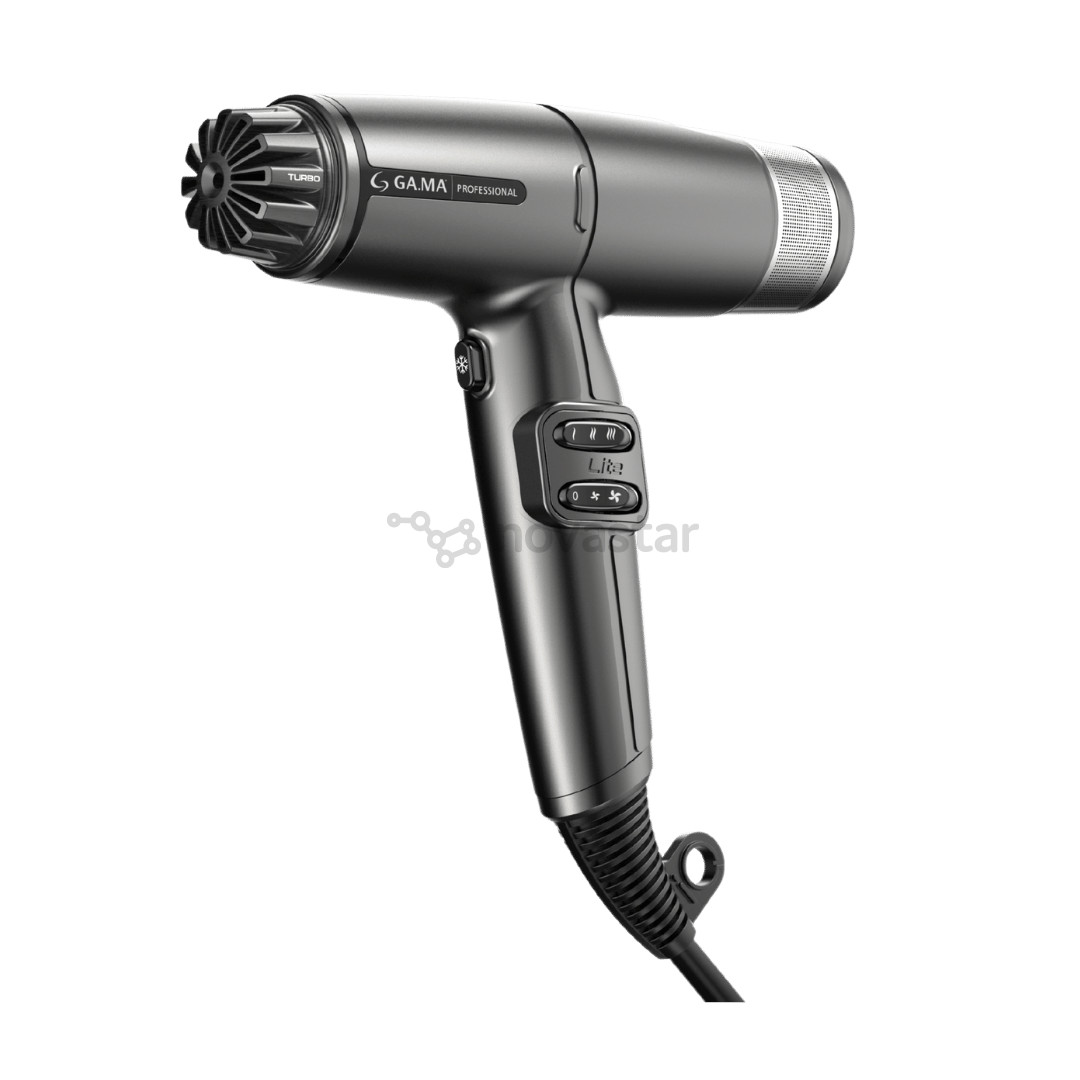 GA.MA IQ Lite Max, 1700 W, grey - Hair Dryer