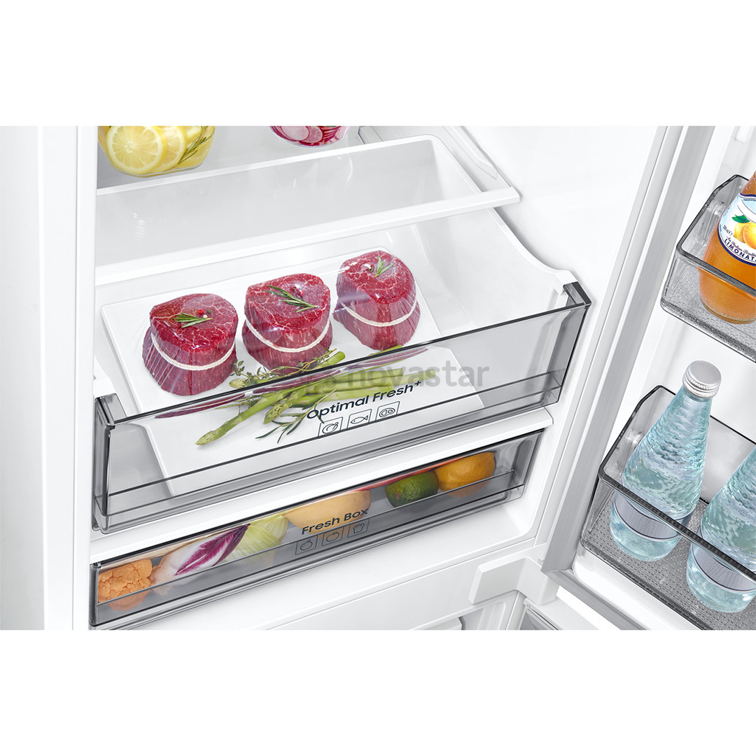 Samsung, NoFrost, 298 L, aukštis 194 cm - Įmontuojamas šaldytuvas