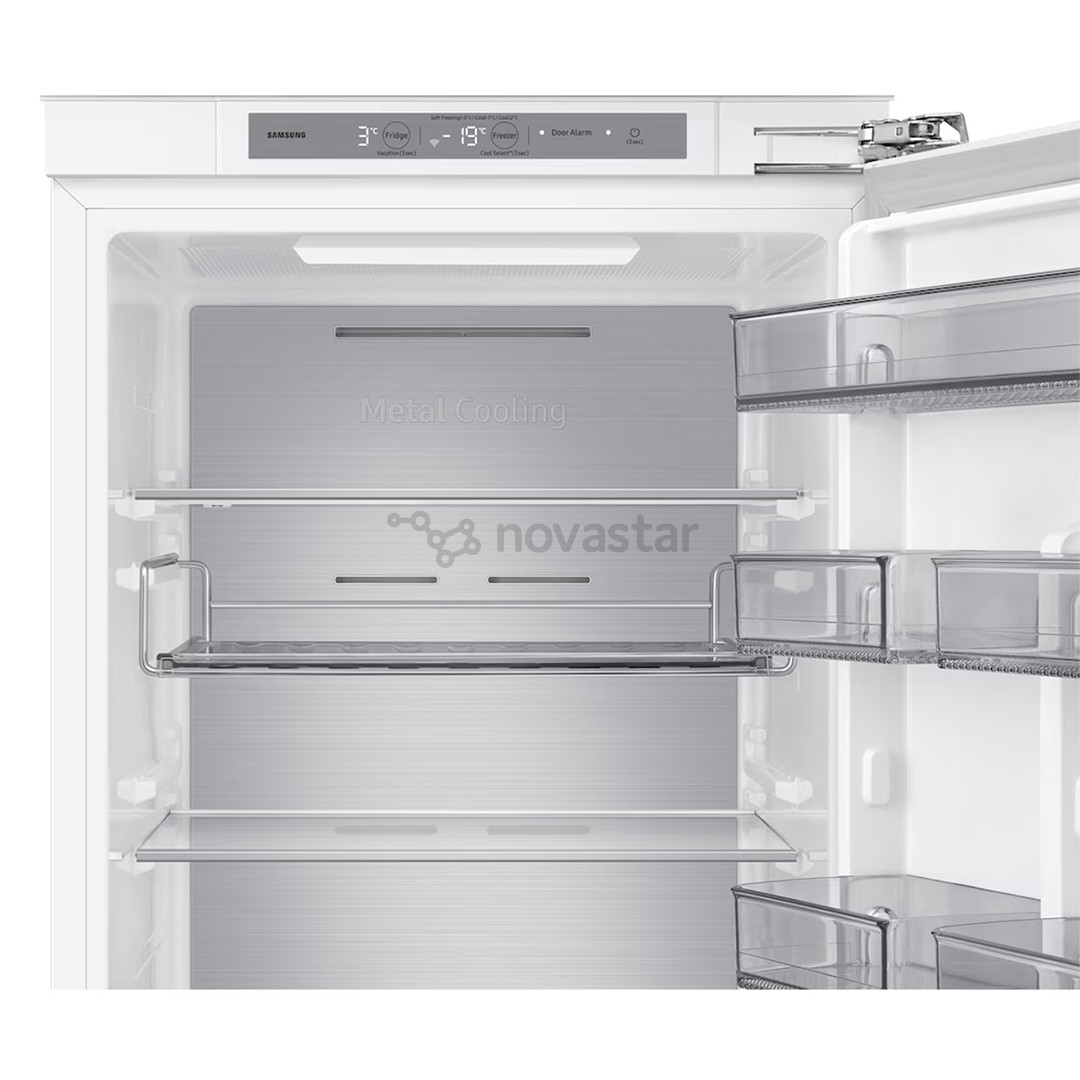 Samsung, NoFrost, 264 l, aukštis 178 cm - Įmontuojamas šaldytuvas