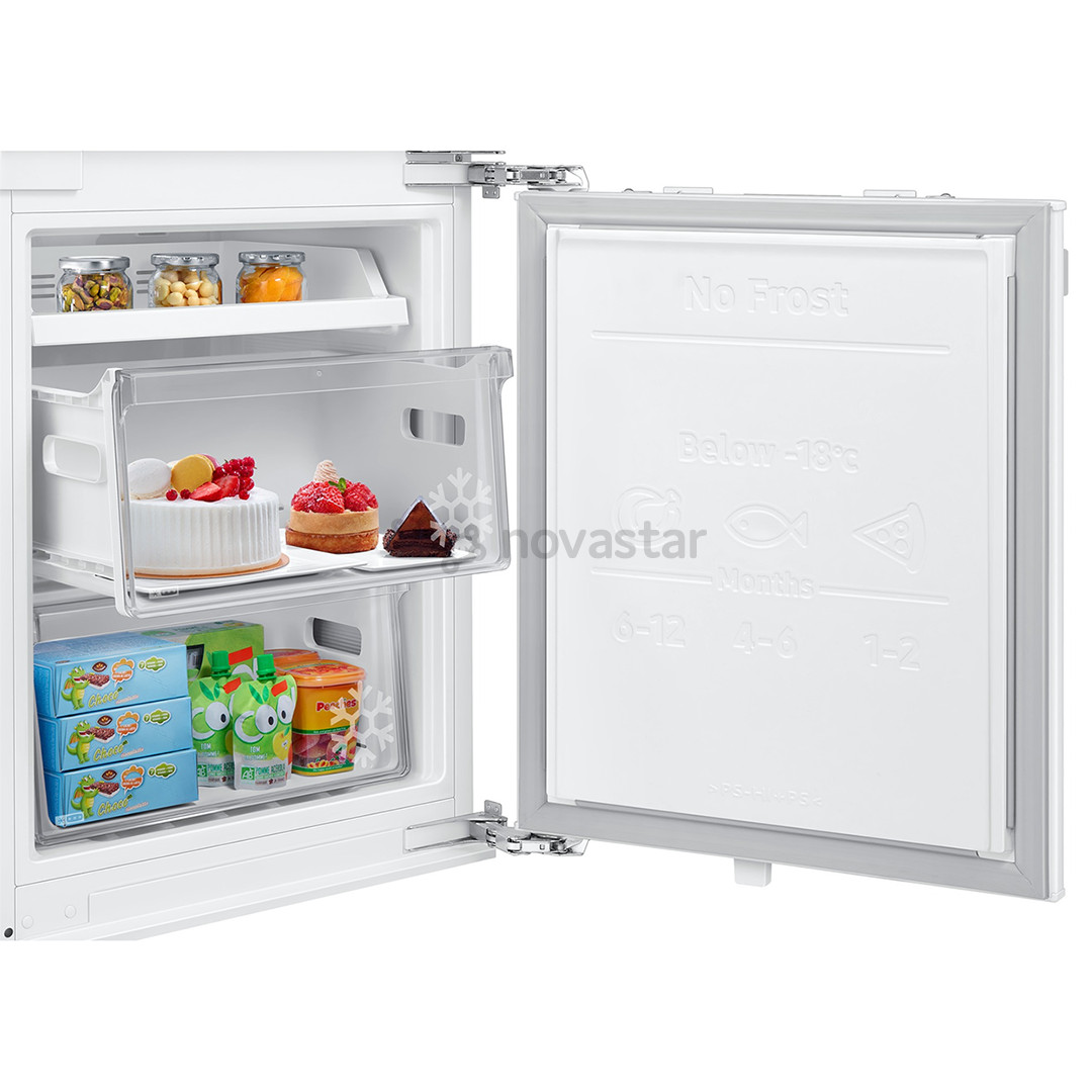 Samsung, NoFrost, 264 l, aukštis 178 cm - Įmontuojamas šaldytuvas