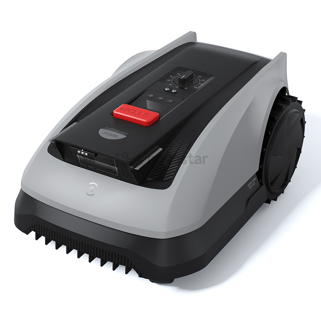 Ecovacs GOAT, pilkas/juodas - Belaidis vejos robotas