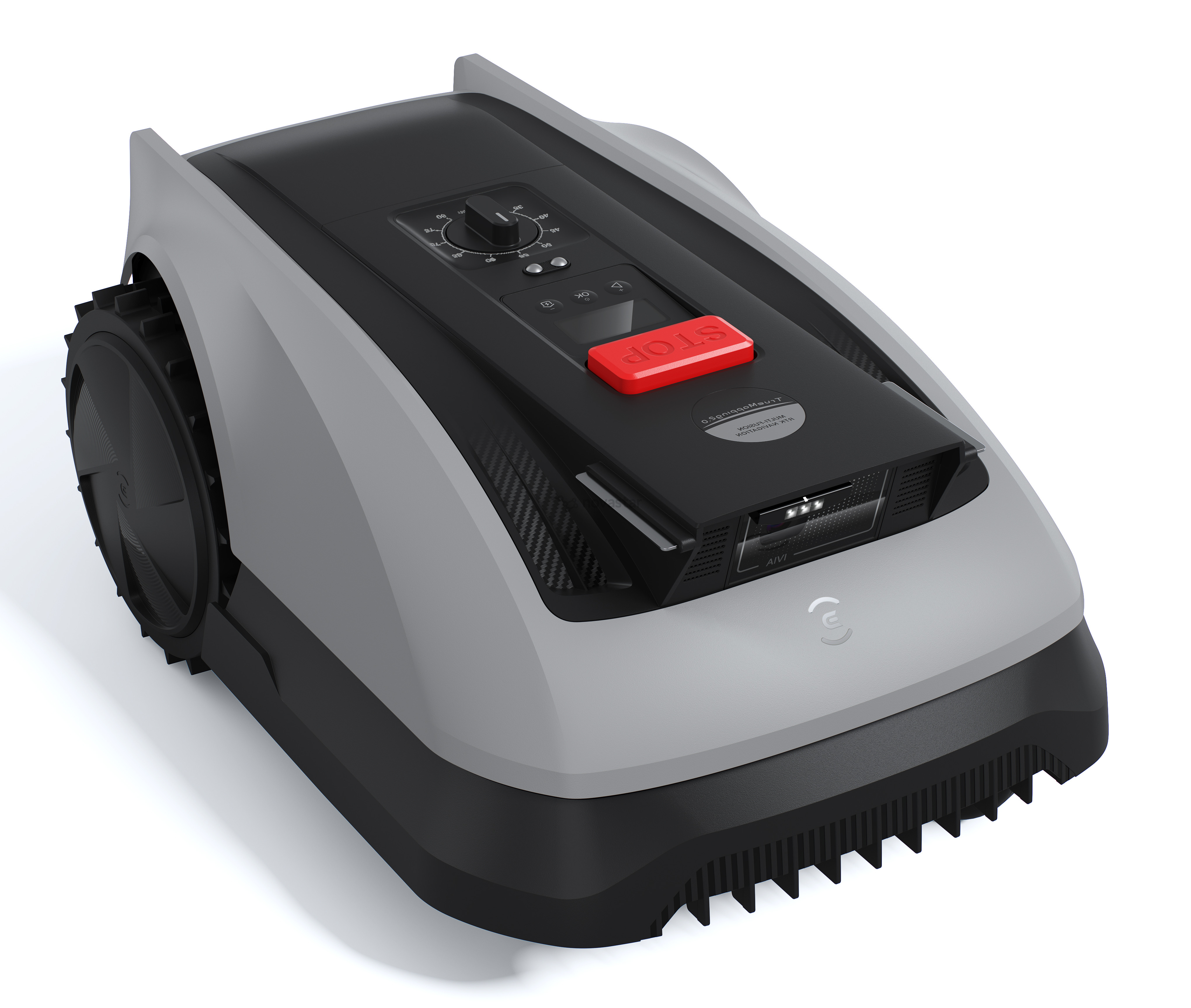 Ecovacs GOAT, pilkas/juodas - Belaidis vejos robotas