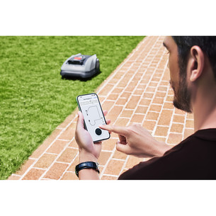 Ecovacs GOAT, pilkas/juodas - Belaidis vejos robotas