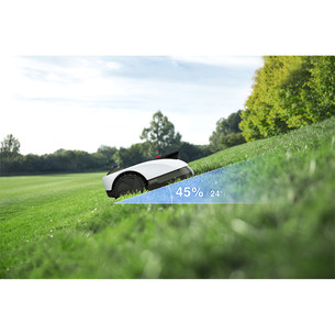 Ecovacs GOAT O1200 LiDAR PRO, белый/черный - Робот-газонокосилка без ограничительного кабеля