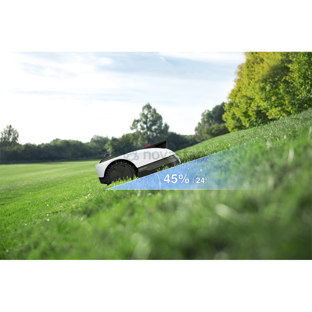 Ecovacs GOAT O1200 LiDAR PRO, белый/черный - Робот-газонокосилка без ограничительного кабеля