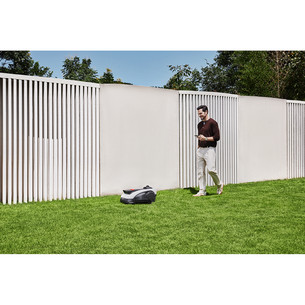 Ecovacs GOAT O1200 LiDAR PRO, белый/черный - Робот-газонокосилка без ограничительного кабеля