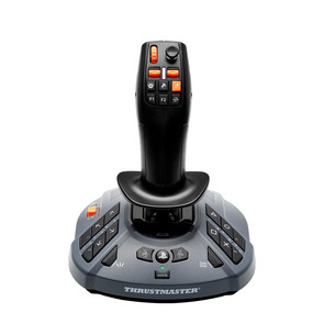 Thrustmaster Simtask Farmstick P, PlayStation 5, juodas/mėlynas - Žaidimų valdiklis