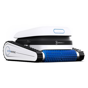 Ecovacs Ultramarine P1, baltas/juodas - Baseino valymo robotas