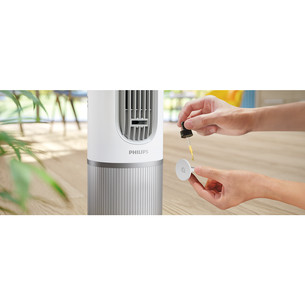 Philips Smart Tower Fan 7000 Series, baltas - Bokštinis ventiliatorius