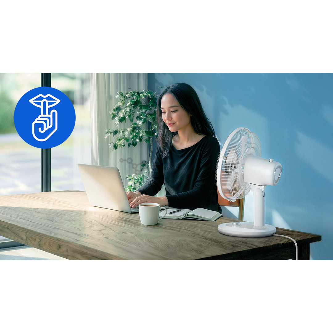 Philips Table Fan 1000 Series, baltas - Ventiliatorius