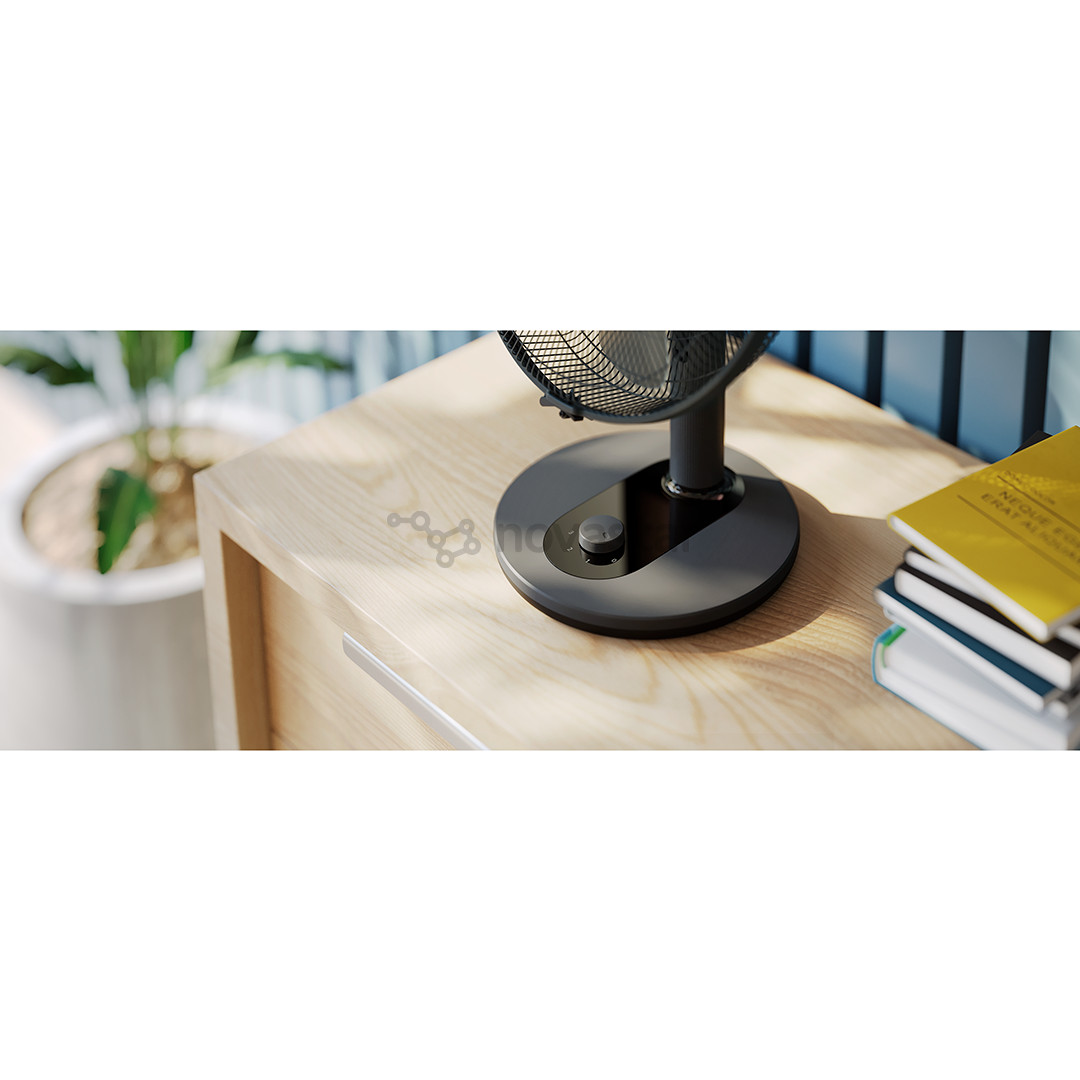 Philips Table Fan 1000 Series, черный - Настольный вентилятор