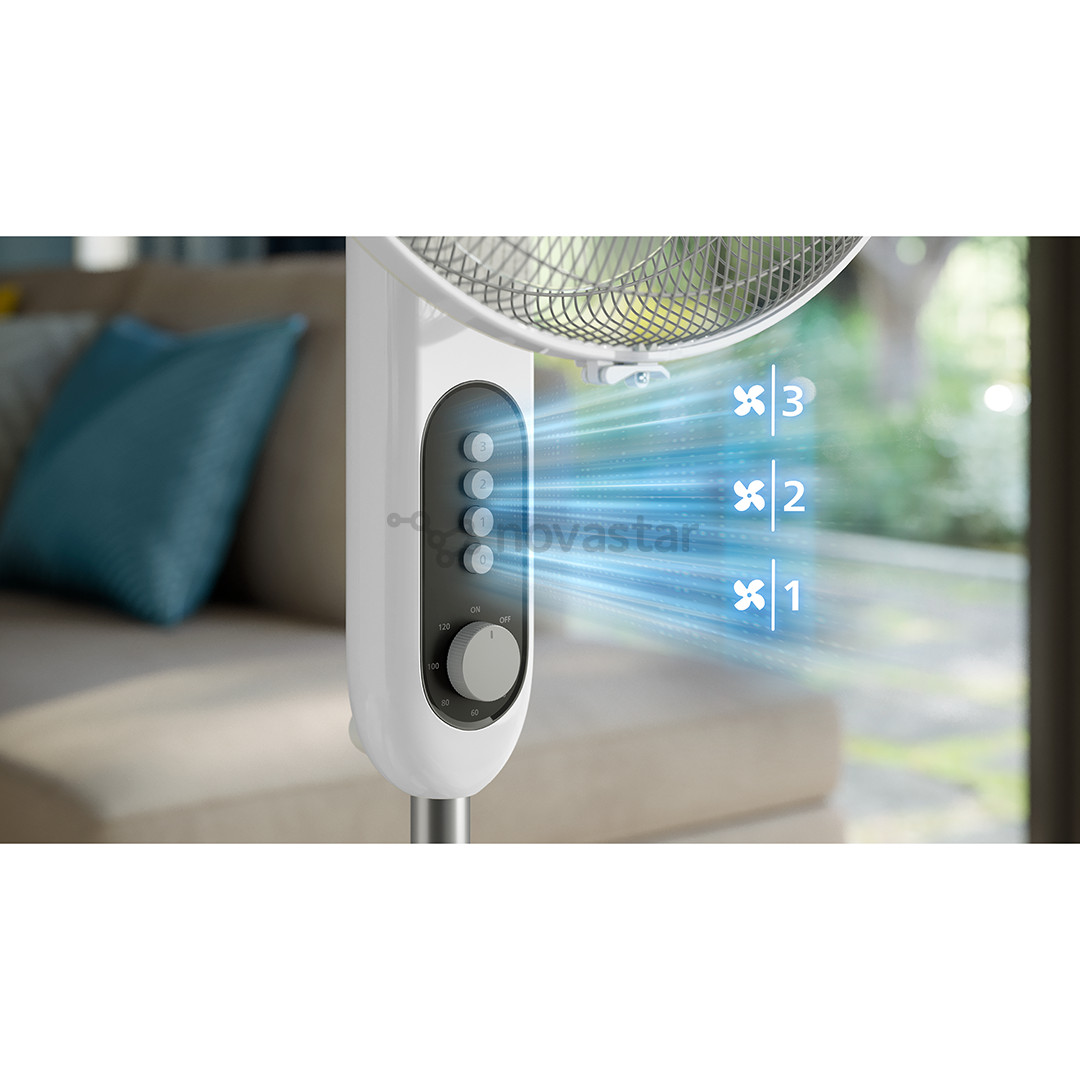 Philips 1000 Series, white - Floor fan