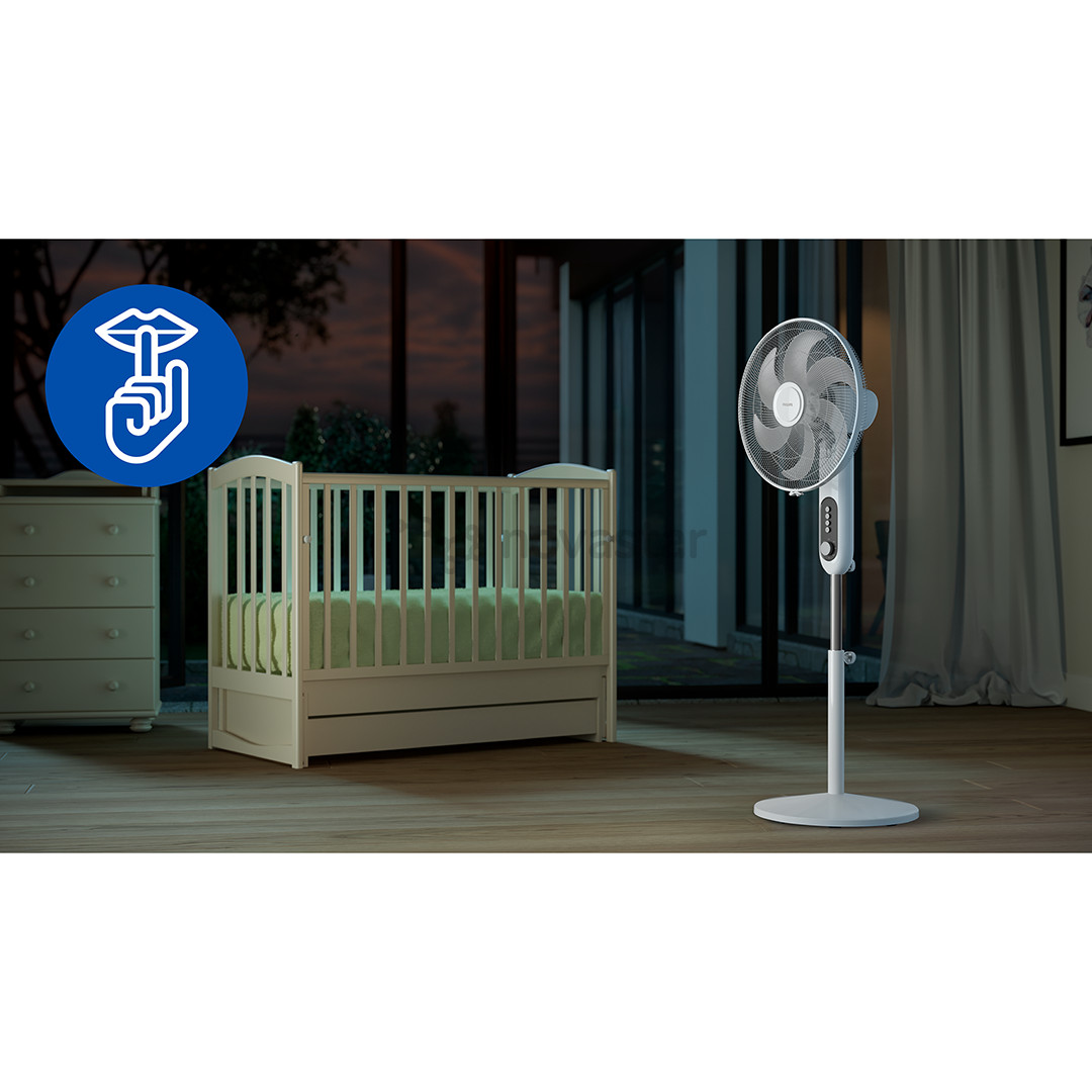 Philips 1000 Series, white - Floor fan