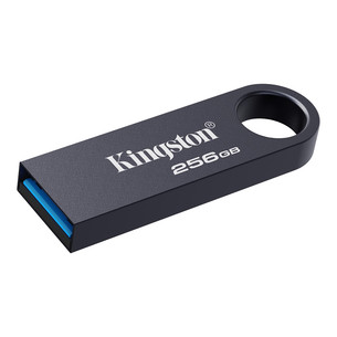Kingston DataTraveler SE9 G3, 256 GB, tamsiai pilka - USB atmintinė