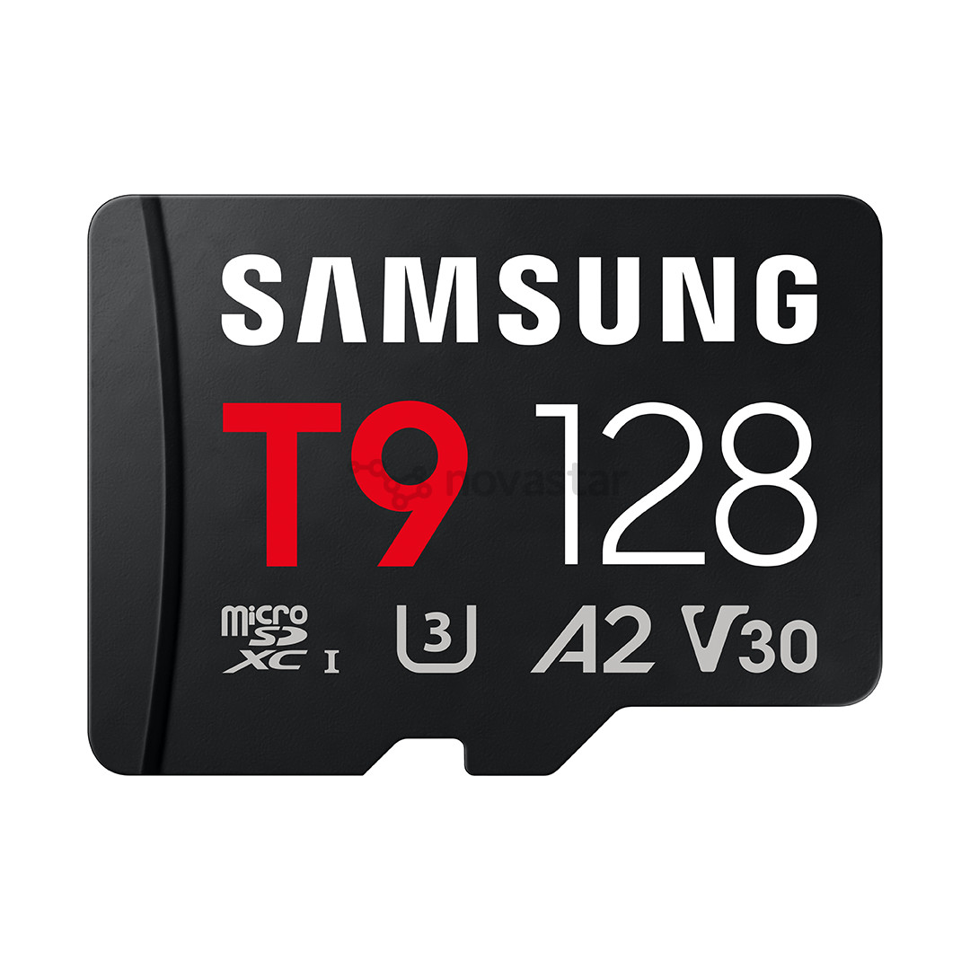 Samsung microSD Card T9, 128 ГБ, UHS‑I, черный - Карта памяти