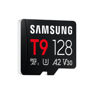 Samsung microSD Card T9, 128 ГБ, UHS‑I, черный - Карта памяти