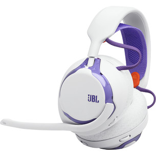 JBL Quantum 650, baltos - Belaidės ausinės